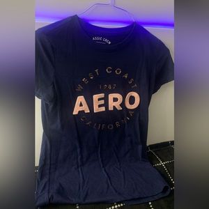 Navy Blue T-Shirt for Women in Size Medium From Aeropostale